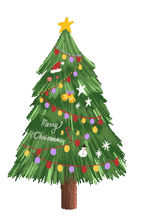 Happy Merry Christmas Sticker