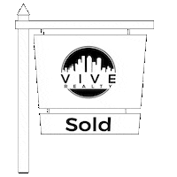 viverealtytx sold sign realty swinging Sticker