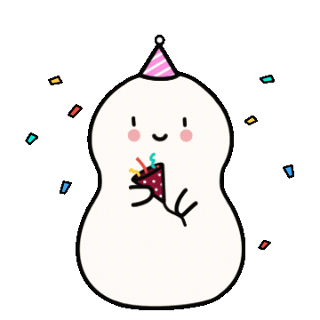 Lorang giphyupload party birthday yay Sticker