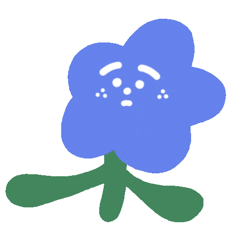 Blueflower Sticker
