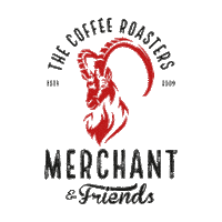 Merchantandfriends merchantandfriends organiccoffee thecoffeeroasters thecoffeeracers coffeepeople Sticker