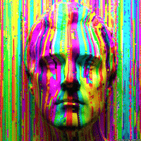 glitch rainbow GIF by adampizurny