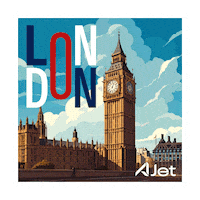 London Travel Sticker by AJet