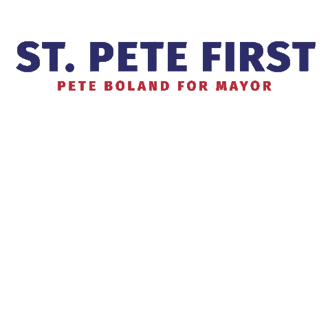 PeteforStPete giphyupload Sticker