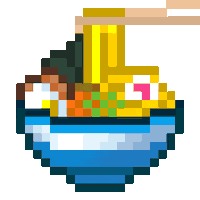 Asian Food Pixel Sticker