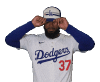 Los Angeles Dodgers Sport Sticker by MLB