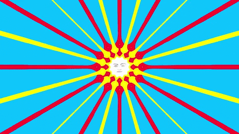 Blaga giphyupload animation trippy psychedelic GIF