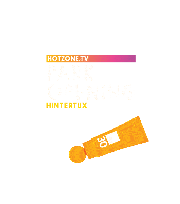 hotzoneopening snowboarding hintertux hotzone hotzoneopening Sticker