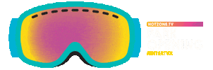 hotzoneopening snowboarding sane hintertux hotzone Sticker
