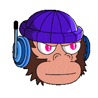 Monkey Speak Sticker by NJoe