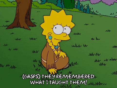 lisa simpson GIF