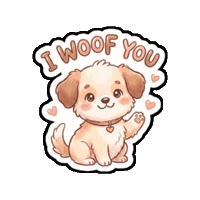 Happy Love You Sticker