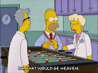 homer simpson heaven GIF