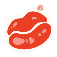 Lips Kiss Sticker by Studio Tropik