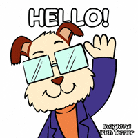 Dog Hello GIF by VeeFriends