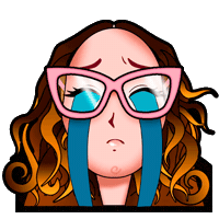 Sad Cry Sticker by ninavers3