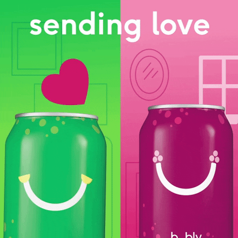 Sparkling Water Love GIF by bubly