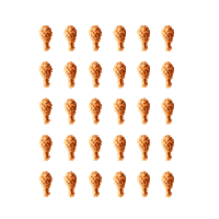 Fried Chicken Sticker by KFC India