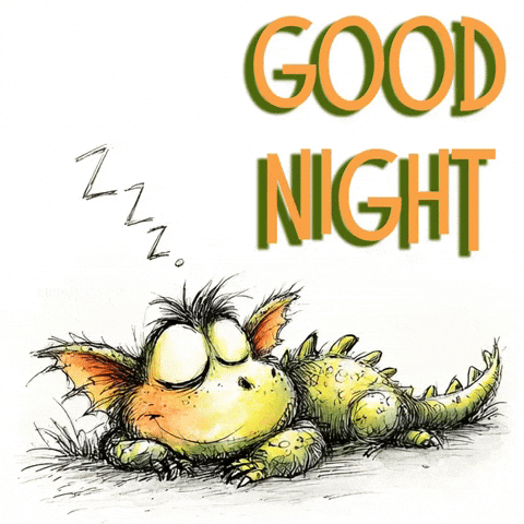 Sleepy Good Night GIF