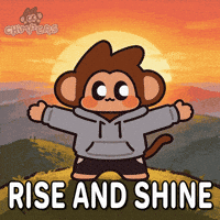 Sleepy Good Morning GIF by Chimpers