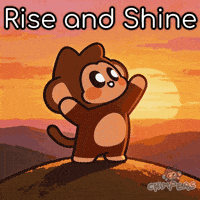 Sleepy Good Morning GIF by Chimpers