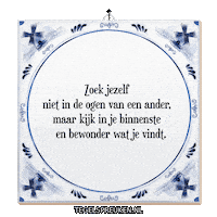 Humor Wijsheid Sticker by Tegelspreuken.nl