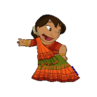 Indian Lilo Sticker