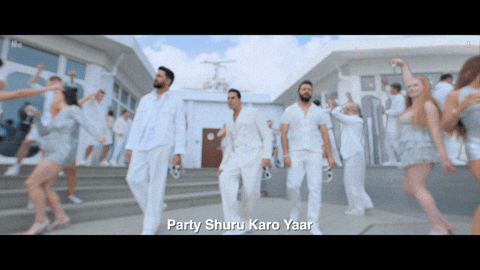 Akshay Kumar Party GIF by Nadiadwala Grandson