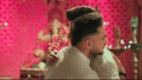Shazia_h giphygifmaker hug truth aman GIF