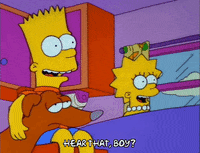 Excited Season 3 GIF by The Simpsons
