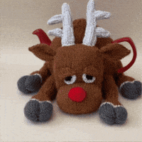 Merry Christmas Reindeer GIF by TeaCosyFolk