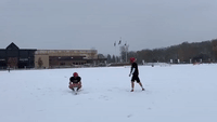 Rain, Shine or Snow: Special Teams Keep Practicing Field Goals in the Freezing Cold