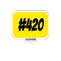 fumonesconsuerte weed 420 high 710 Sticker