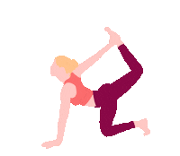 Fitness Woman Sticker
