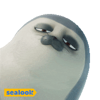 SEALOOK reaction tired sleepy bored Sticker