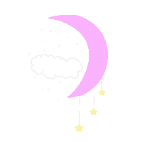 eliinake moon twinkle elina eliinake Sticker