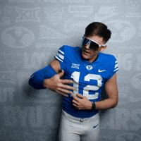 Byu Football Go Cougs GIF by BYU Cougars