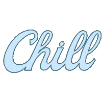 Relaxed Chill Out Sticker by Demic