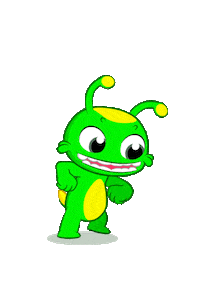 groovythemartian happy dance cartoon kids Sticker