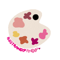 danniepriianti art illustration drawing colors Sticker