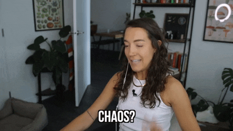 Chaos Wow GIF by Alayna Joy