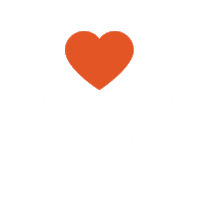 Heart Love Sticker by Morris Animal Foundation