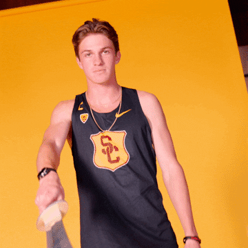 Track Field GIF by USC Trojans