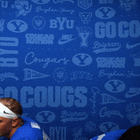 College Football Go Cougs GIF by BYU Cougars