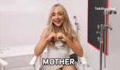 Greeting Sabrina Carpenter GIF by TalkShopLive
