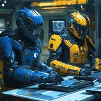 Mascot Robots GIF by CaptainBNB