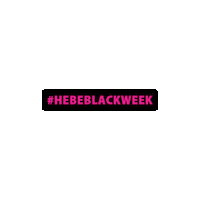 HebePolska hebe hebeblackweek hebepolska Sticker