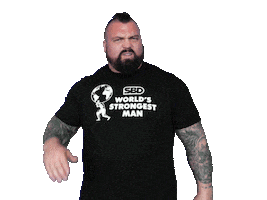 Eddie Hall What Sticker by The World's Strongest Man