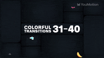 Colorful Cartoon Transitions 31 40