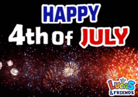 Independence Day Celebration GIF by Lucas and Friends by RV AppStudios